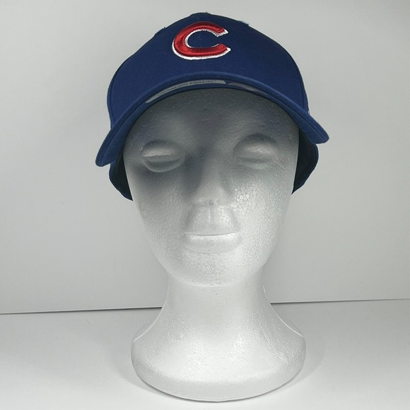 Chicago Cubs New Era 9Forty Baseball Hat Cap Adjustable Snapback Blue MLB - Picture 12 of 14